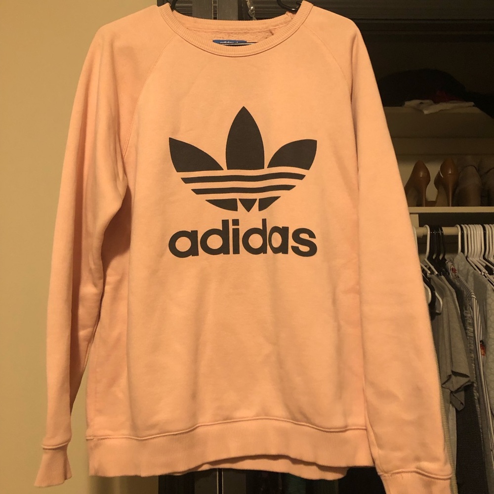 Adidas oversized crewneck